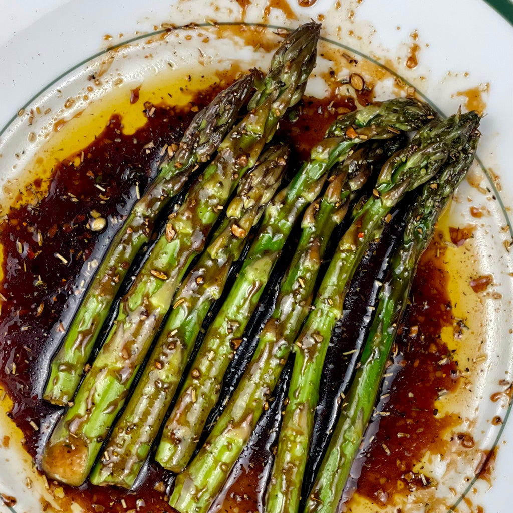 Sweet & Smoky Grilled Asparagus