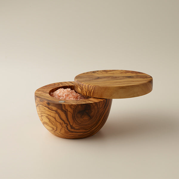 Olivewood Salt Cellar