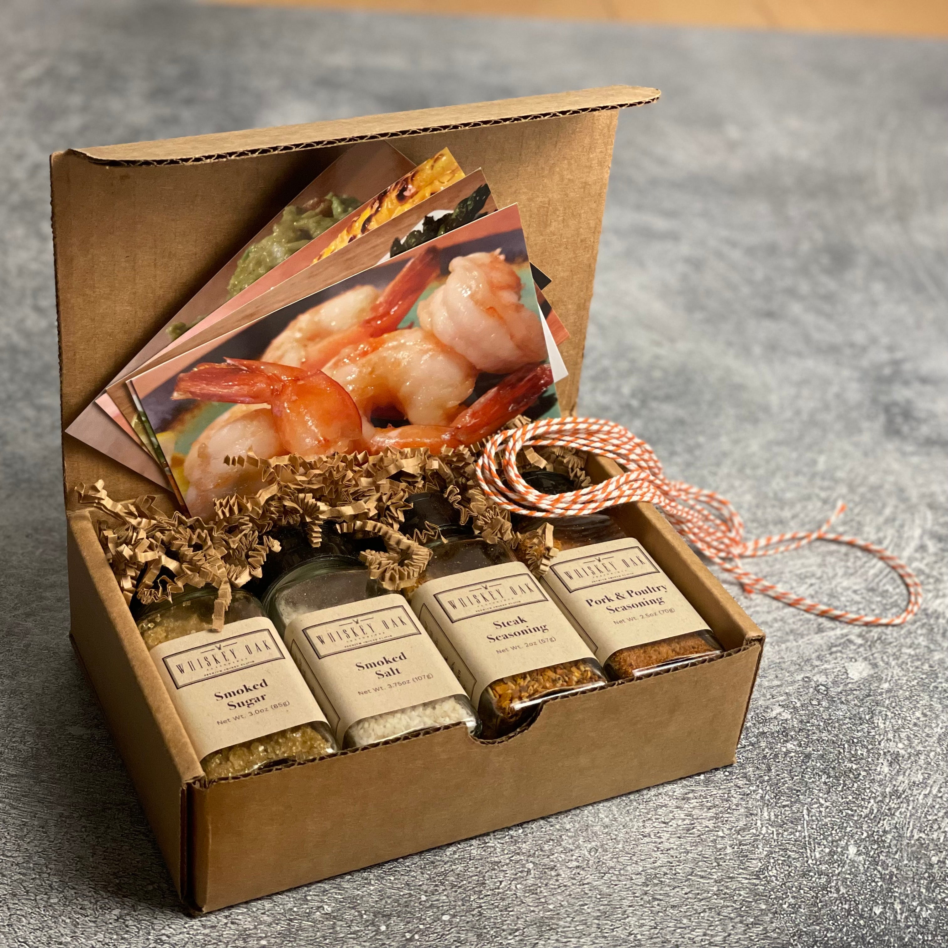 Whiskey Oak Smoked Seasoning Gift Set