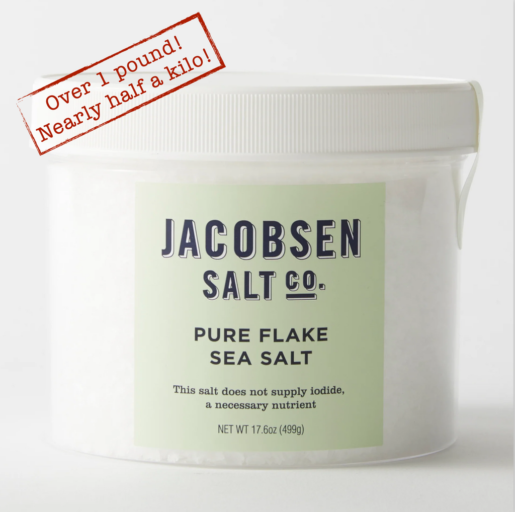 Jacobsen Chef Size Flake Sea Salt– American Olive Farmer