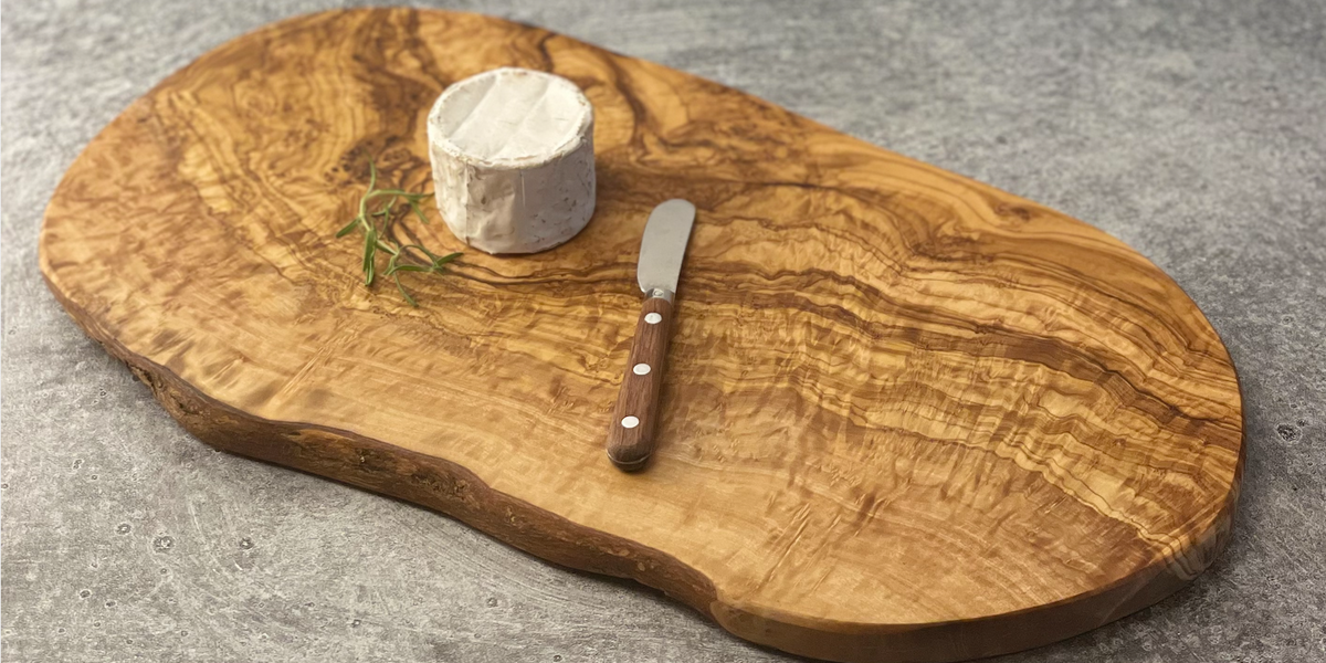 Olive Wood Natural Cutting, Serving, Charcuterie Board