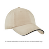 Three-quarter view of the hat without logo, just to illustrate the profile