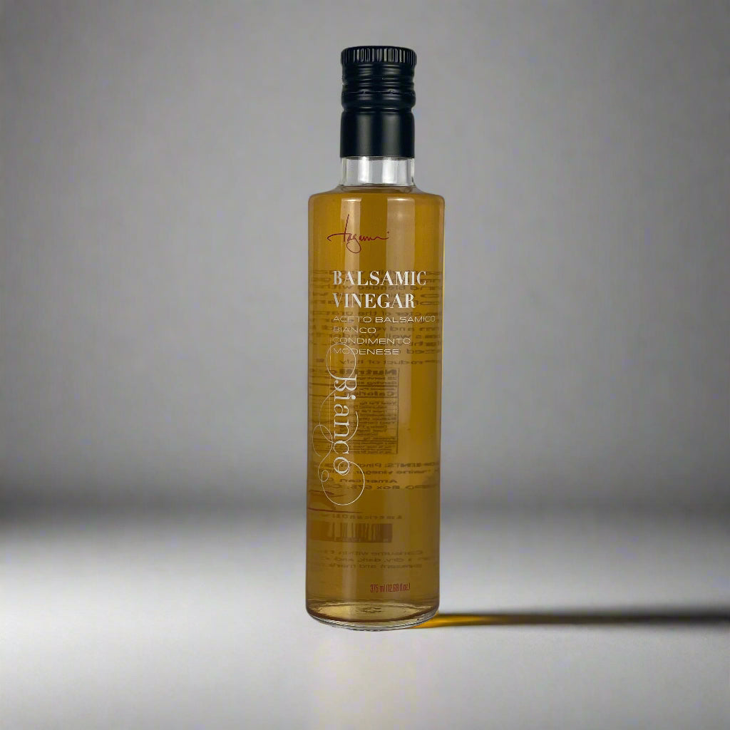 Bianco Vinegar on an empty counter